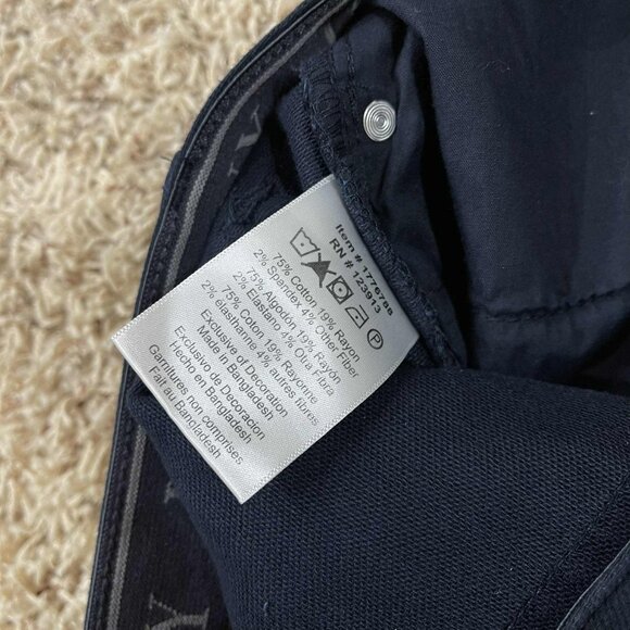 Jachs New York Men’s Twill 5-Pocket Pants Navy, Size 32x29 (New) - Picture 15 of 16